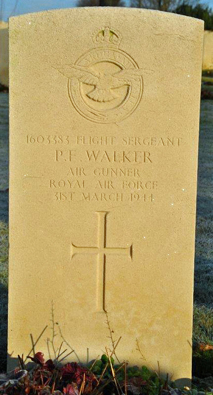 F/Sgt Peter Frank Walker<br/><br /><br />died March 31st, 1944